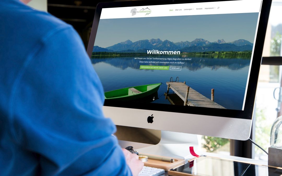 Textilverwertung Allgäu neue Homepage